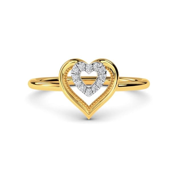 real gold & diamond ring