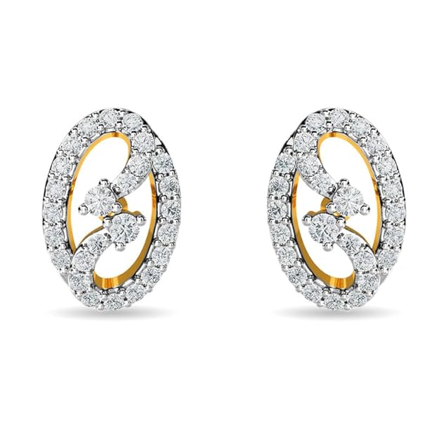 diamond stud earrings