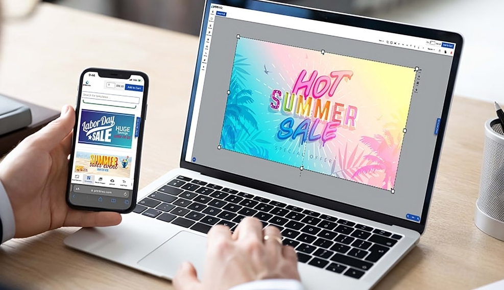 order a custom double sided banner in 3 easy steps! min