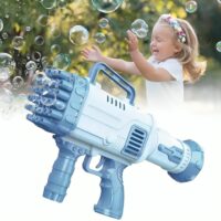 bubble gun toy, gatling bubble maker,