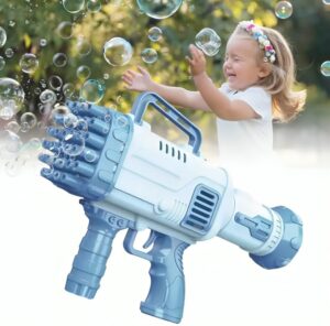 Home bubble gun toy, gatling bubble maker,